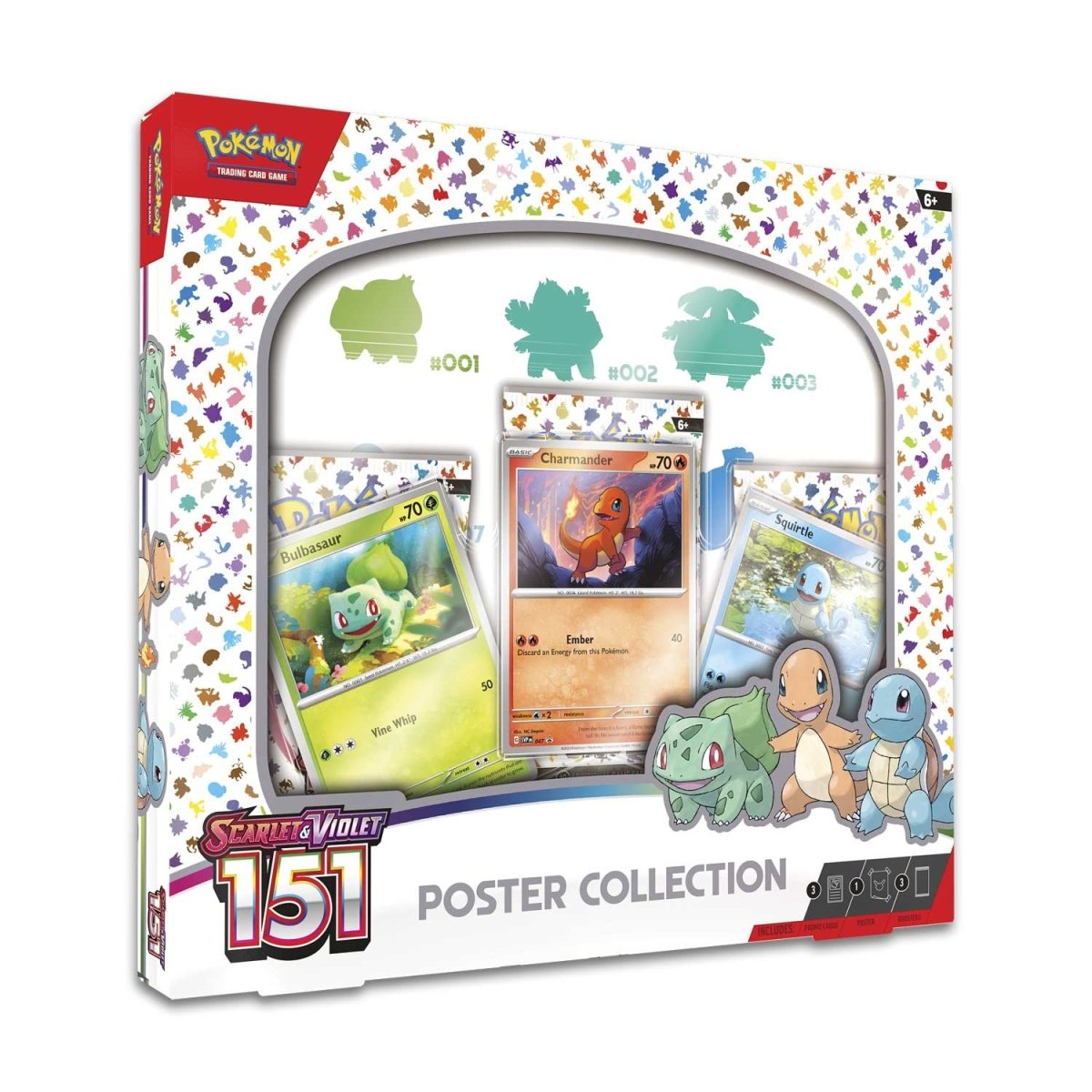 Pokemon TCG: 151 Poster Collection Box