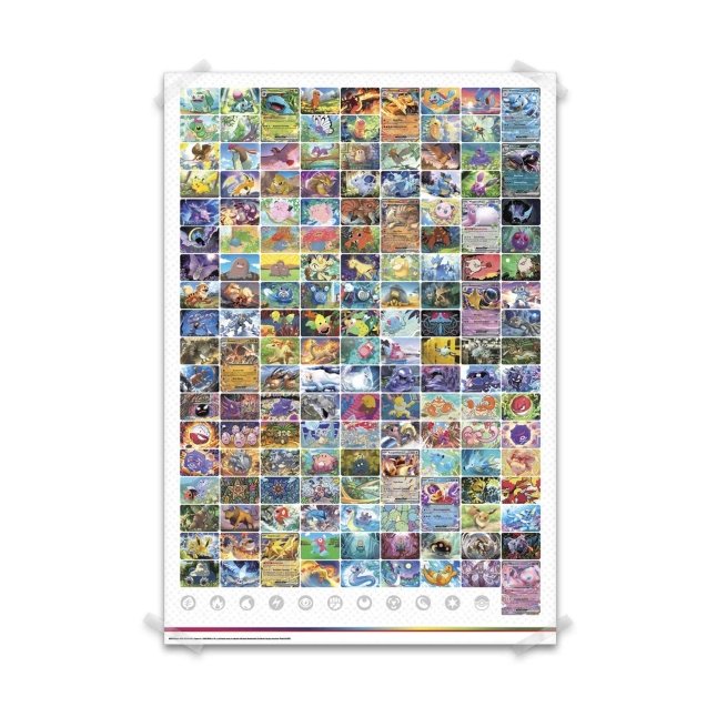 Pokemon TCG: 151 Poster Collection Box