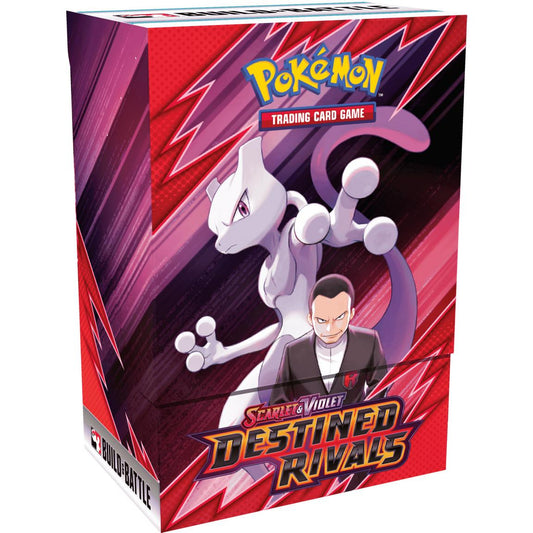 (PRE-ORDER) - Pokemon TCG: Scarlet & Violet - Destined Rivals Build & Battle Box (LIMIT 1 - SHIPS 06/13/2025)