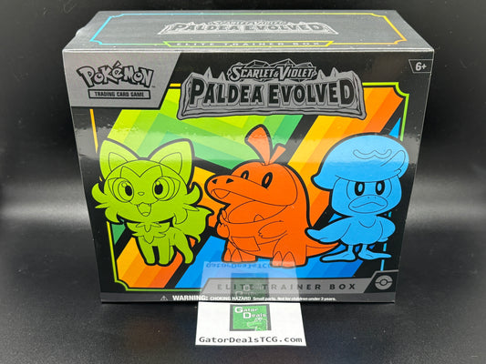 Pokémon TCG: Scarlet & Violet - Paldea Evolved Elite Trainer Box