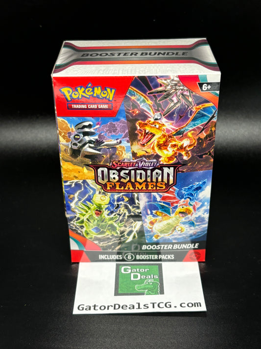 Pokémon TCG: Obsidian Flames Booster Bundle