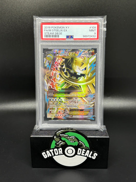 M Steelix EX Full Art #109 - Pokemon XY Steam Siege