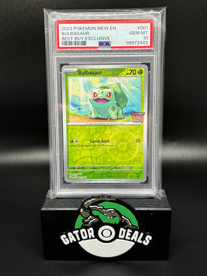 Bulbasaur Best Buy 151 Promo #001 - Pokemon Scarlet & Violet Promos Best Buy Exclusive