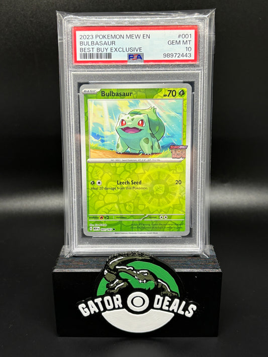 Bulbasaur Best Buy 151 Promo #001 - Pokemon Scarlet & Violet Promos Best Buy Exclusive