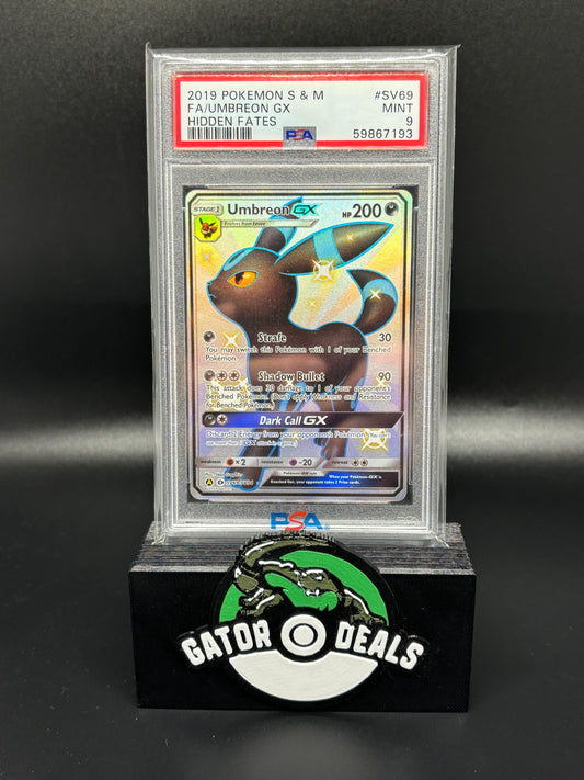 Umbreon GX Full Art #SV69 - Pokemon Hidden Fates Shiny Vault