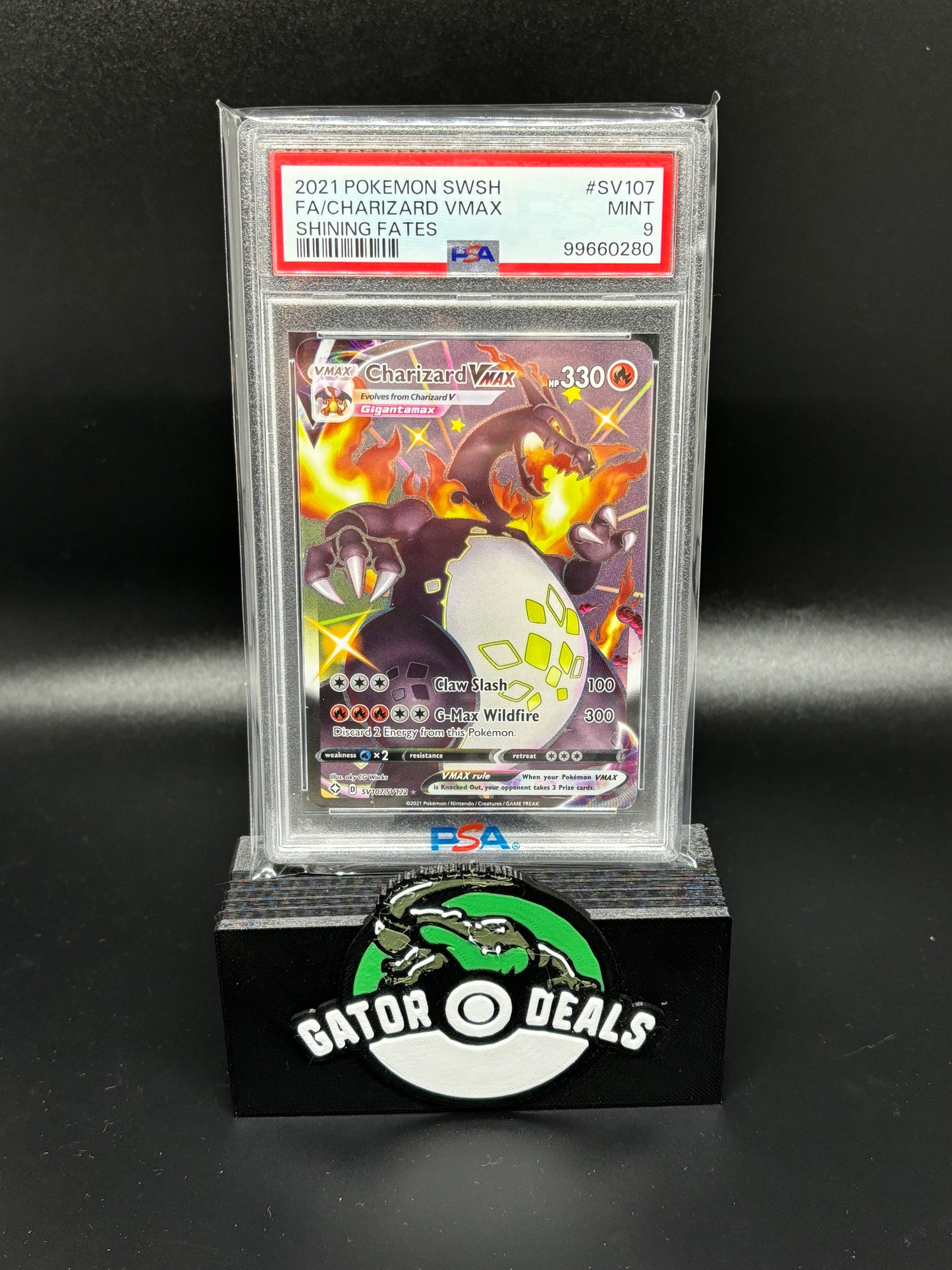 Charizard VMAX Shiny Vault #SV107 - Pokemon Shining Fates