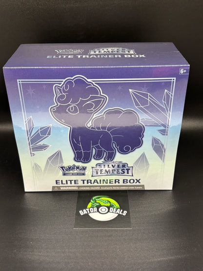 Pokémon TCG: Sword & Shield-Silver Tempest Elite Trainer Box