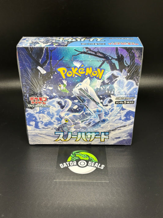 Pokemon TCG: Snow Hazard Booster Box (Japanese)