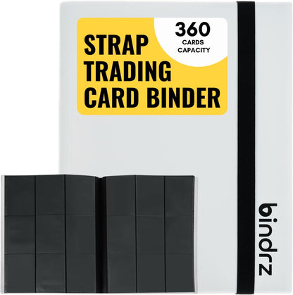 Bindrz 9-Pocket StrapBinder (Holds 360 Cards)