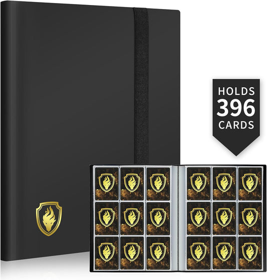 9 Pocket Card Binder - Holds 396 Cards