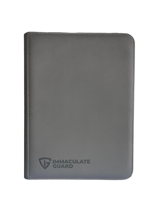 Immaculate Guard 9 Pocket PU Leather Zipper TCG Binder