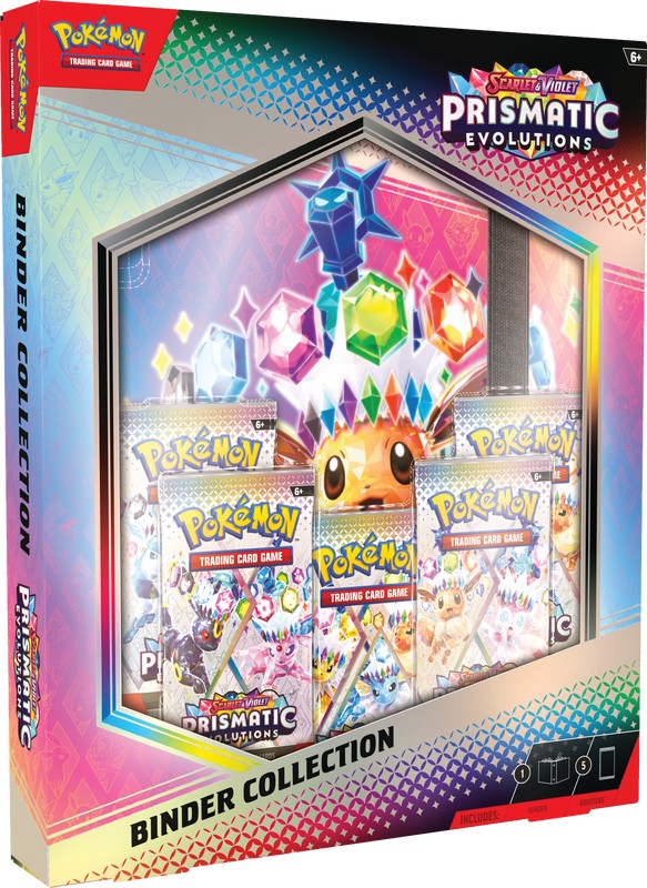 (PRE-ORDER)  - Pokémon TCG: Scarlet & Violet - Prismatic Evolutions Binder Collection