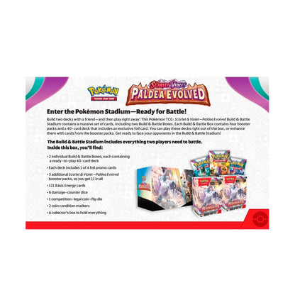 Pokémon TCG: Scarlet & Violet Paldea Evolved Build & Battle Stadium