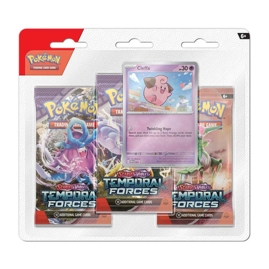 Pokémon TCG: Scarlet & Violet-Temporal Forces 3 Booster Packs