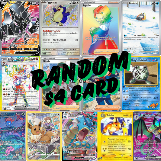 $4 Pokemon TCG Single (Random)