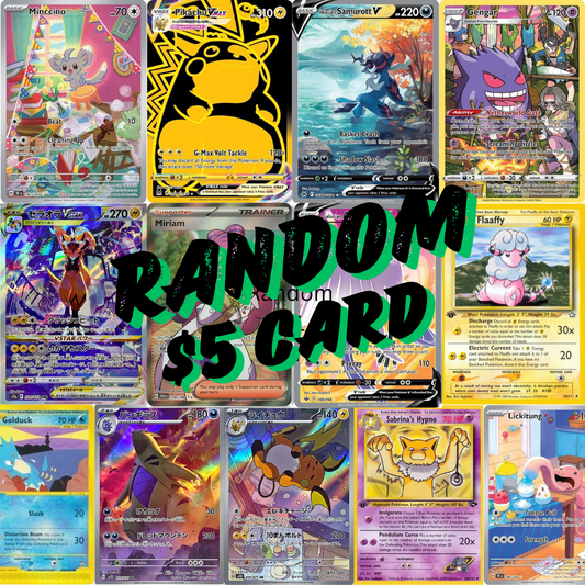 $5 Pokemon TCG Single (Random)