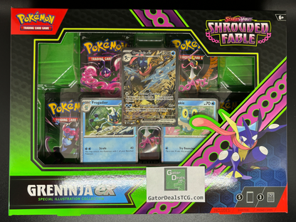 Pokémon TCG: Scarlet & Violet - Shrouded Fable Special Illustration Collection - Kingdra ex/Greninja ex