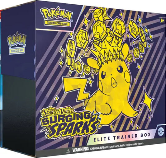 Pokémon TCG: Scarlet & Violet - Surging Sparks Elite Trainer Box